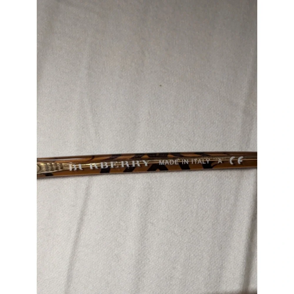 Burberry Eyeglasses B 1006 1012 Frames Only Half Rim Brown‎ Women 52-18-140